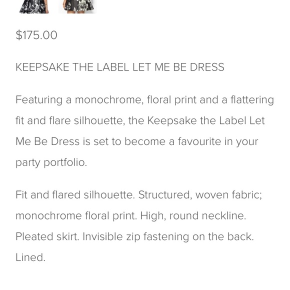 STUNNING Keepsake dress size XS - Picture 12 of 13